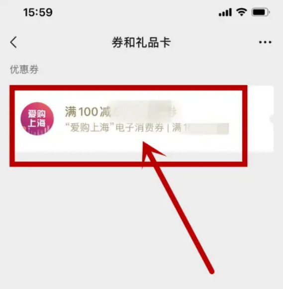 爱购上海消费券怎么用
